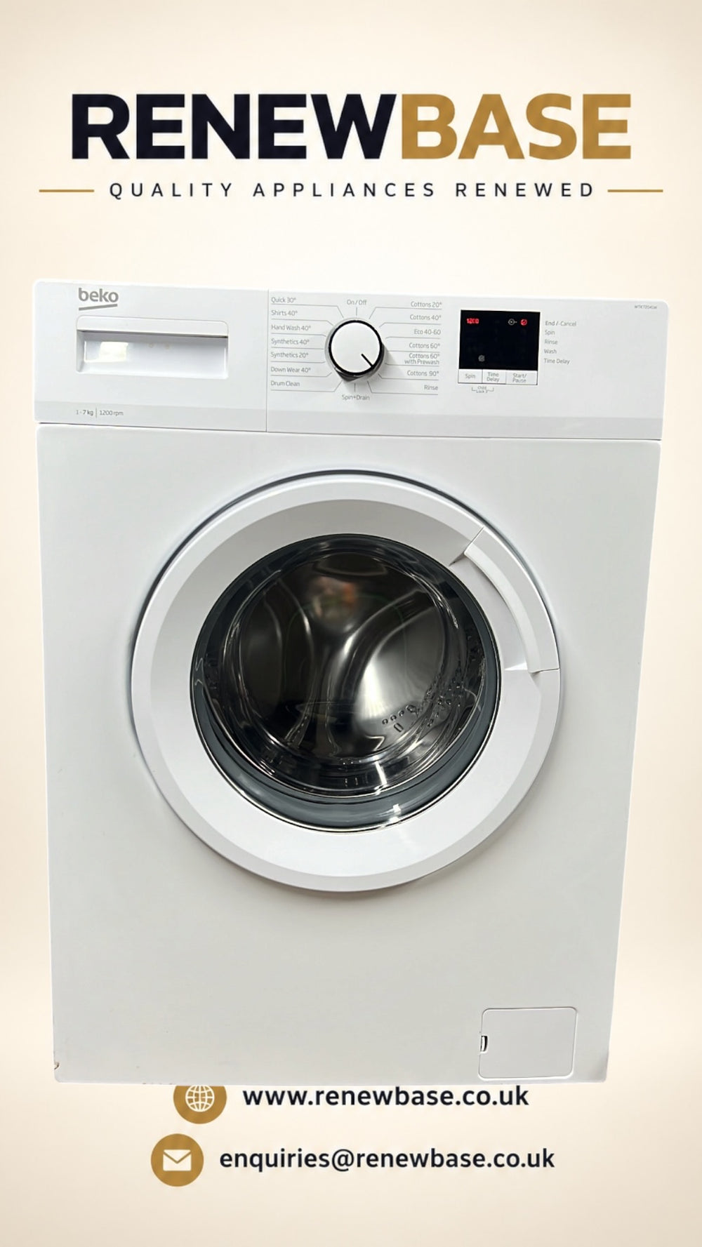 Beko 7kg Washing Machine