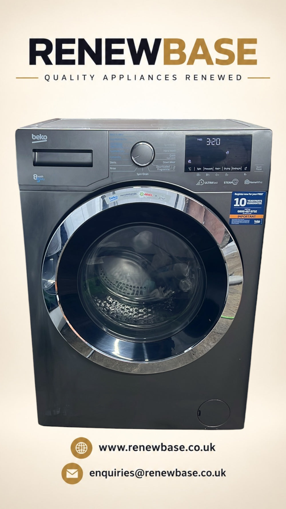 Beko 8kg / 5kg Washer Dryer